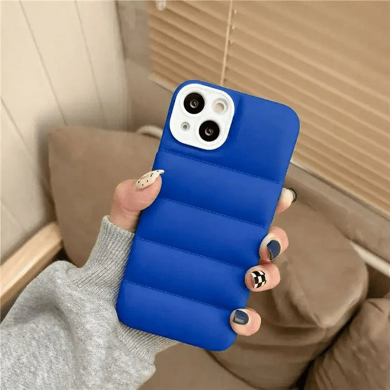 Luxury Soft Puffer Cases For iPhone